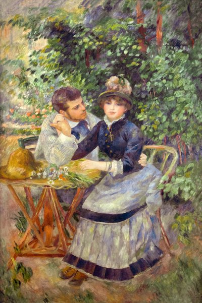 In the Garden by Pierre Auguste Renoir
